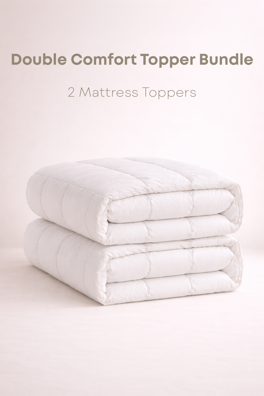 Double Comfort Topper Bundle