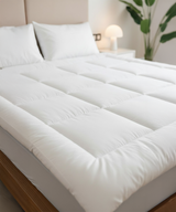 White Thick Mattress Topper