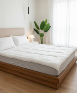 White Thick Mattress Topper