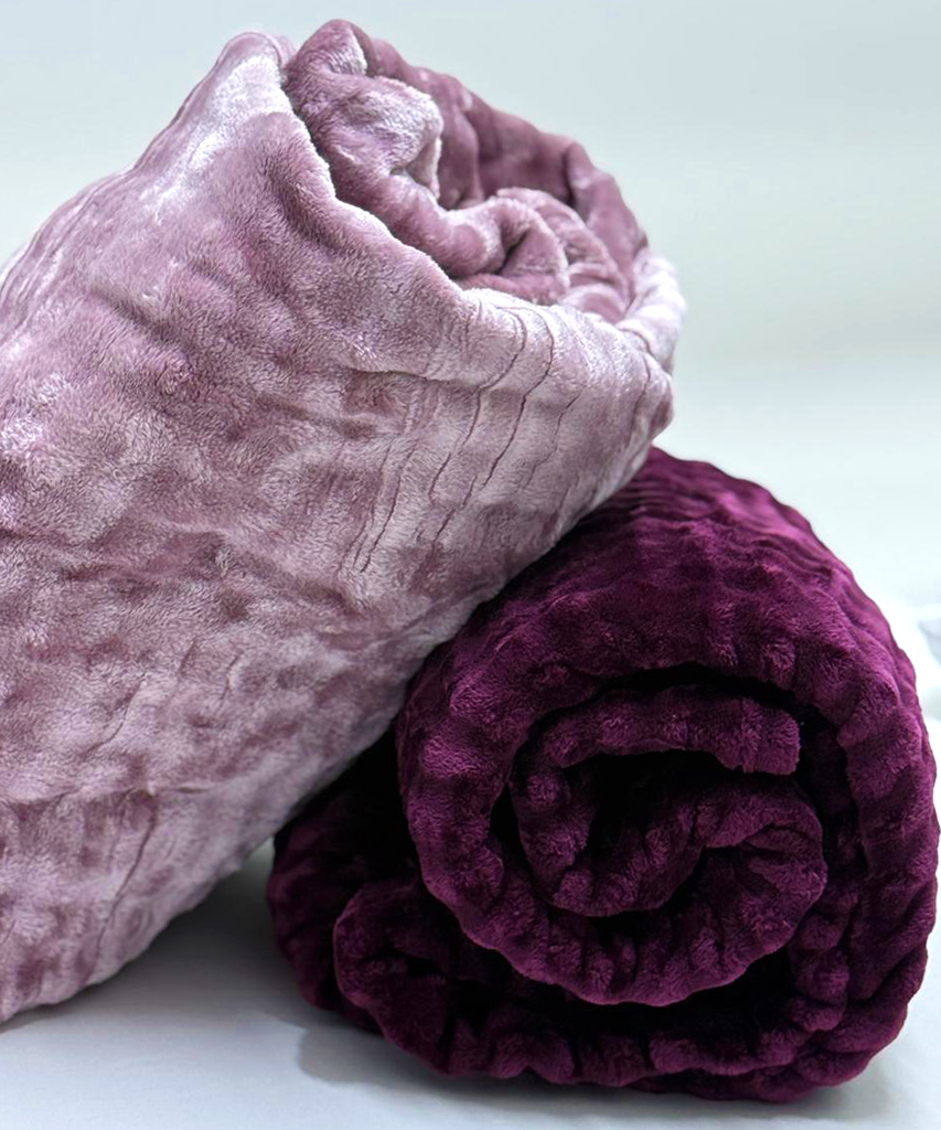 Burgundy Snuggle Bed Throw