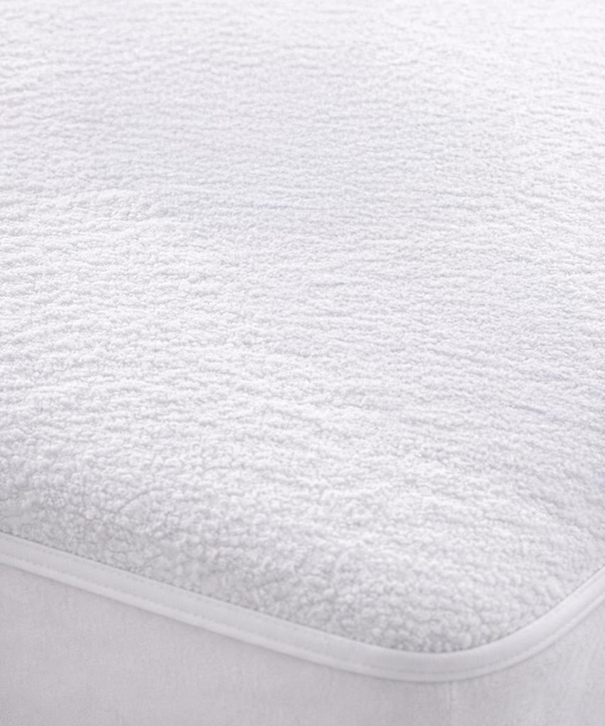 White Cotton Mattress Protector