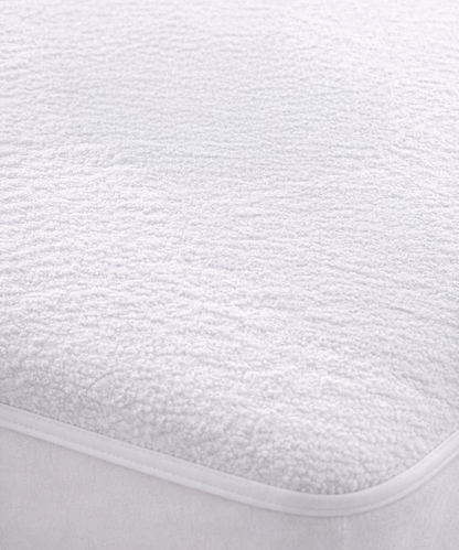 White Cotton Mattress Protector