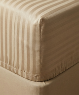 Beige Luxury Stripped Sheet
