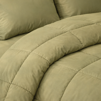 Light Olive Winter Duvet