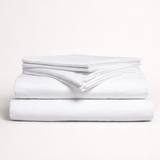 White Percale Flat Sheet